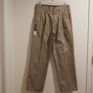 Croft & Barrow 4 Pocket Pleated Front Khakis